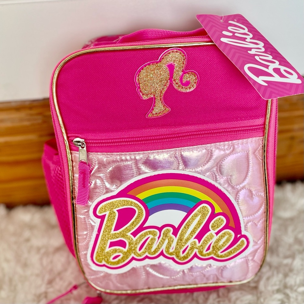 Barbie Style Reusable‎ Polyester Lunch Kit for Trendy Kids
